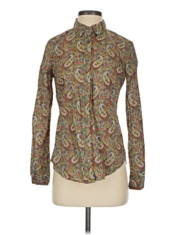 Liberty Art Fabrics for J.Crew Long Sleeve Blouse (view 1)