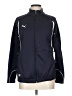 Puma 100% Polyester Blue Zip Up Hoodie Size L - photo 1