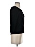 Milly Black 3/4 Sleeve Top Size S - photo 4
