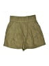 Tibi Solid Green Shorts Size XS (estimated) - photo 1