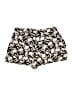 Express 100% Rayon Floral Ivory Shorts Size L - photo 2