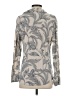 Soma Gray Long Sleeve Blouse Size S - photo 2