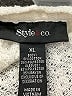 Style&Co Ivory Pullover Sweater Size XL - photo 7