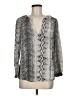 Joie 100% Silk Silver Long Sleeve Silk Top Size M - photo 1