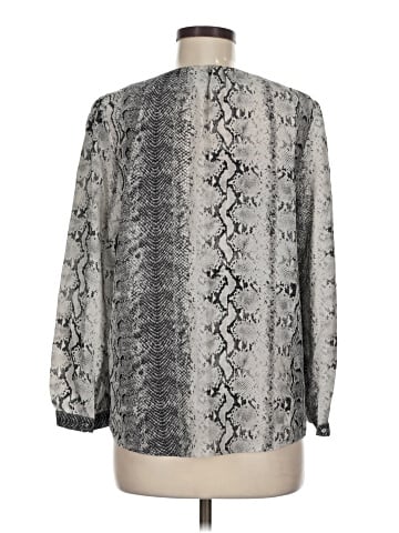 Joie Long Sleeve Silk Top (view 2)
