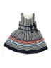 Bonnie Jean 100% Polyester Stripes Blue Dress Size 5 - photo 1