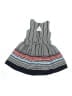 Bonnie Jean 100% Polyester Stripes Blue Dress Size 5 - photo 2