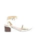 J.Crew Ivory Sandals Size 8 - photo 1