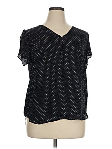 Philosophy Republic Clothing Short Sleeve Blouse (view 1)