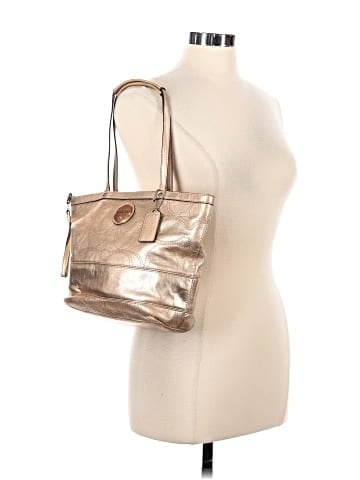 Coach Factory Leather Tote (view 2)
