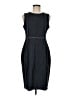 Calvin Klein Argyle Black Cocktail Dress Size 8 - photo 1