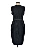 Calvin Klein Argyle Black Cocktail Dress Size 8 - photo 2