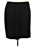 Sejour Solid Black Formal Skirt Size 20 - photo 1