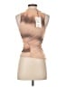 Zara 100% Polyester Tan Sleeveless Top Size XS - photo 2