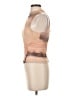 Zara 100% Polyester Tan Sleeveless Top Size XS - photo 5