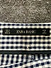 Zara Basic 100% Baumwolle Checkered-gingham Silver Shorts Size S - photo 3