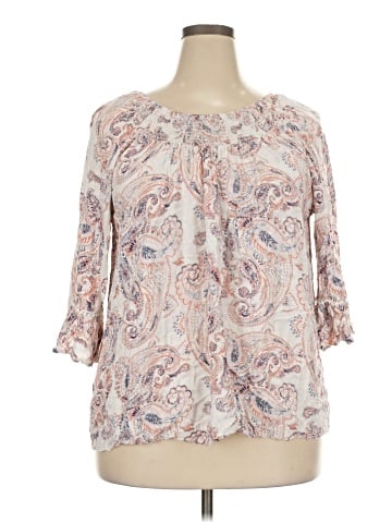 89th & Madison 3/4 Sleeve Blouse (view 1)