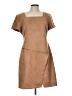 Calvin Klein Solid Tan Casual Dress Size 12 - photo 1