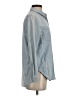 Levi's Chevron-herringbone Blue Long Sleeve Button-Down Shirt Size S - photo 4
