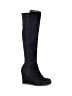 Stuart Weitzman 100% Leather Black Boots Size 8 1/2 - photo 1