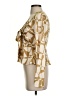 Parker 100% Polyester Gold Long Sleeve Blouse Size XS - photo 5
