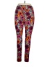 Lularoe Floral Purple Leggings Size 1X (Tall & Curvy) - photo 2