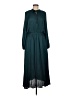 MNG 100% Polyester Teal Casual Dress Size 8 - photo 1