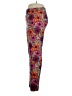Lularoe Floral Purple Leggings Size 1X (Tall & Curvy) - photo 5