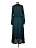 MNG 100% Polyester Teal Casual Dress Size 8 - photo 2