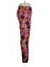 Lularoe Floral Purple Leggings Size 1X (Tall & Curvy) - photo 4