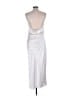 Zara 100% Polyester White Casual Dress Size L - photo 2