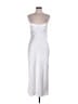 Zara 100% Polyester White Casual Dress Size L - photo 1
