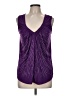 Jennifer Lopez Purple Tank Top Size M - photo 1