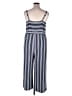 Xhilaration Chevron-herringbone Blue Jumpsuit Size XXL - photo 2