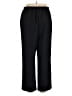 Alfred Dunner 100% Polyester Solid Black Casual Pants Size 16 Petite - photo 2