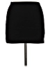 Bardot Solid Black Casual Skirt Size 6 - photo 1