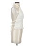 PrettyLittleThing 100% Polyester Ivory Sleeveless Blouse Size 2 - photo 4