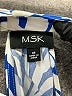 MSK Print Blue Casual Dress Size M - photo 7
