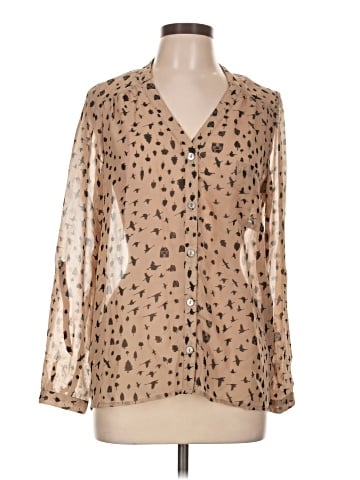 Olive and Oak Long Sleeve Blouse (view 1)