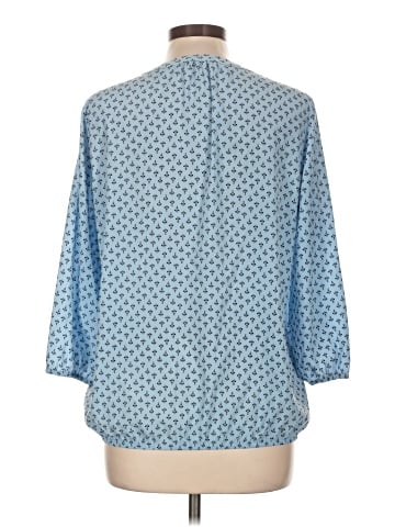 Dana Buchman Long Sleeve Henley (view 2)