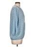 Dana Buchman 100% Polyester Blue Long Sleeve Henley Size L - photo 4