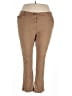 Simply Be Solid Brown Jeans Size 20 - photo 1
