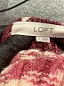 Ann Taylor LOFT Tweed Pink Turtleneck Sweater Size M - photo 7