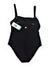 Hurley Solid Black One Piece Swimsuit Size XL - photo 2
