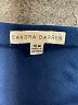 Sandra Darren Chevron-herringbone Blue Casual Dress Size 18 - photo 7