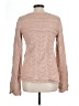 CATHERINE Catherine Malandrino Chevron-herringbone Pink Pullover Sweater Size L - photo 2