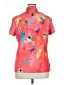 Jamie Sadock Pink Short Sleeve Blouse Size XL - photo 2