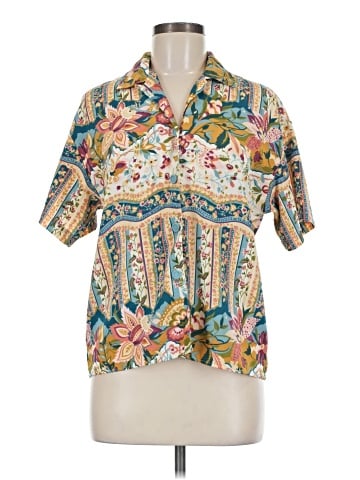 Lucia Short Sleeve Blouse (view 1)
