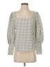 Stelen 100% Polyester Gray 3/4 Sleeve Blouse Size S - photo 1