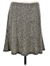 Express Chevron-herringbone Gray Casual Skirt Size M - photo 1
